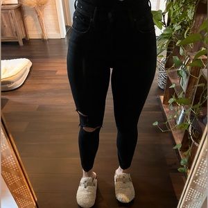 Abercrombie Black Skinny Jeans